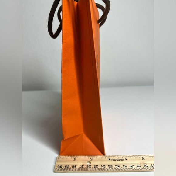 Hermes Gift Bag authentic NEW 8,5” x 6” x 3” / 24 Faubourg Saint-Honore, Paris - Picture 6 of 6